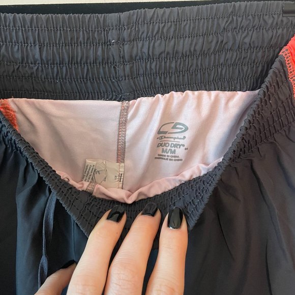 Champion Duo Dry Shorts | Grey & Coral | Medium - Picture 3 of 3